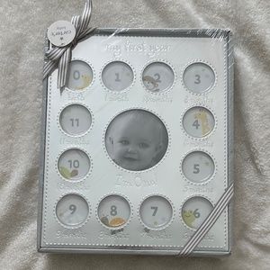 Carter’s My First Year Silver Photo Frame